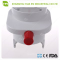 Dental chair tissue box and cup holder